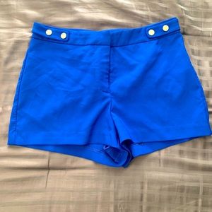 Blue booty shorts